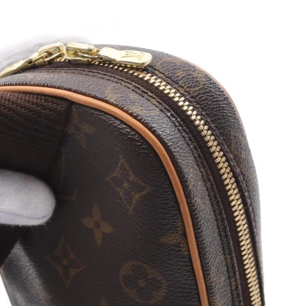 LOUIS VUITTON Brown Monogram Leather Pochette Fanny Pack - Picture 9 of 9